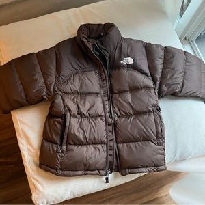 SOLD The north face vintage brown nuptse small